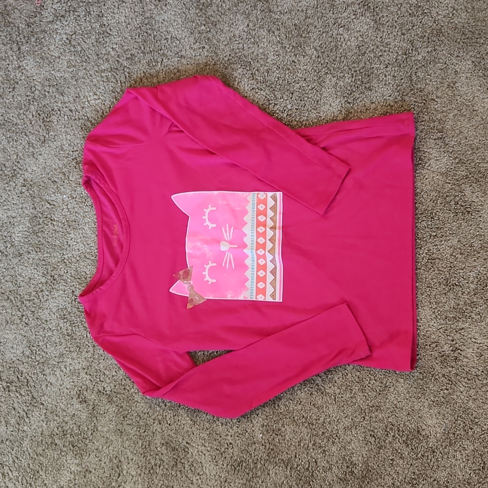 Cat and Jack kids large long sleeve pj shirt